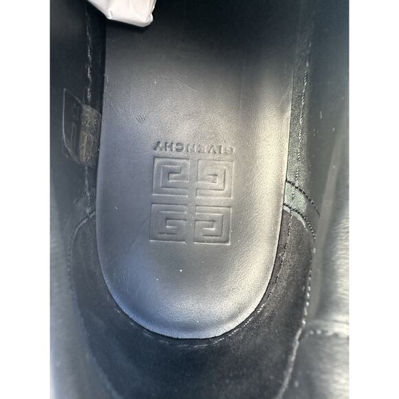 Givenchy Mens Tennis Shoes City Sport Sneakers Size 44 Black / White Logo main image 5